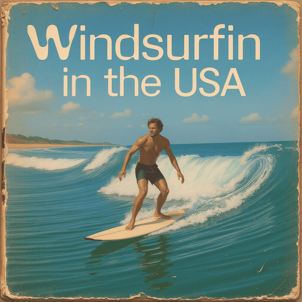 WINDSURFIN IN THE USA album art